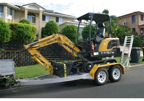 mini digger trailer for sale uk